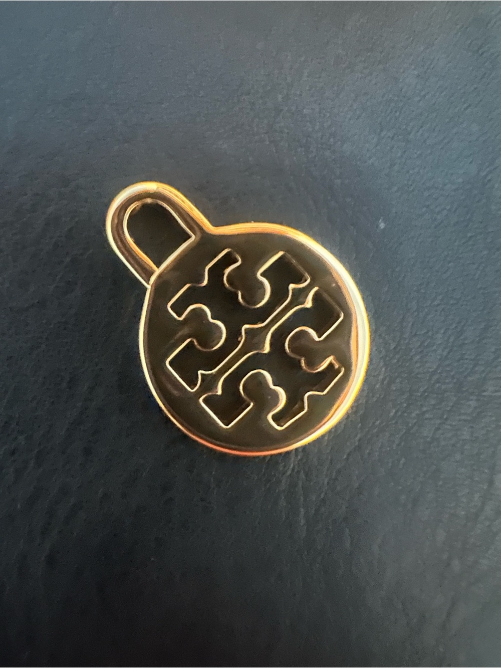 Tory Burch Logo Gold Charm new